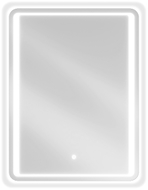 Mexen Zusa 60 x 80 cm-es, háttérvilágítású fürdőszobai tükör, LED 6000K, páramentes - 9808-060-080-611-00