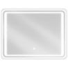 Mexen Zusa 80 x 60 cm-es fürdőszobai megvilágított tükör, LED 6000K, páramentes - 9808-080-060-611-00