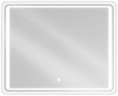 Mexen Zusa oglindă de baie iluminată 100 x 80 cm, LED 6000K, anti-aburire - 9808-100-080-611-00