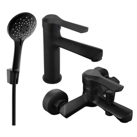Mexen Sabre R74 set de baie, negru - 72103R74-70