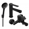Mexen Sabre R74 set de baie, negru - 72103R74-70