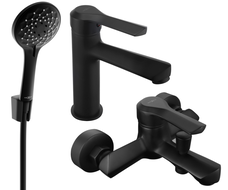 Mexen Sabre R74 set de baie, negru - 72103R74-70