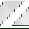 Mexen Erma megvilágított fürdőszobai tükör 50 x 70 cm, LED 6000K, anti-pára, fekete szegély - 9814-050-070-611-70