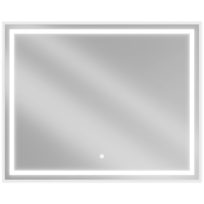 Mexen Miko oglindă de baie iluminată 100 x 80 cm, LED 6000K, anti-ceață - 9819-100-080-611-00