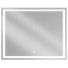 Mexen Miko megvilágított fürdőszobai tükör 100 x 80 cm, LED 6000K, anti-pára - 9819-100-080-611-00