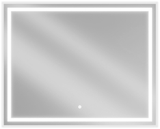 Mexen Miko oglindă de baie iluminată 100 x 80 cm, LED 6000K, anti-ceață - 9819-100-080-611-00