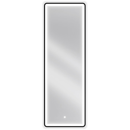 Mexen Coro oglindă de baie iluminată 50 x 150 cm, LED 6000K, anti-aburire, ramă neagră - 9817-050-150-611-70