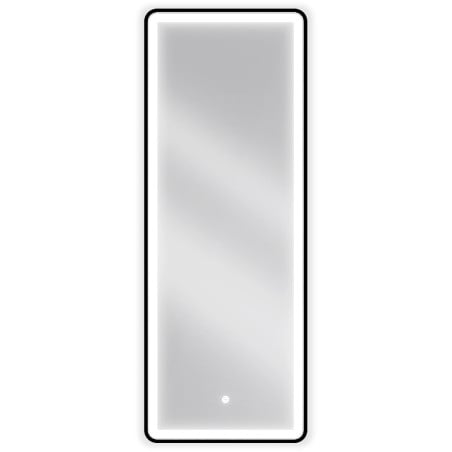 Mexen Coro oglindă de baie iluminată 45 x 120 cm, LED 6000K, anticeață, ramă neagră - 9817-045-120-611-70
