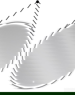 Mexen Reni kör alakú, megvilágított fürdőszobatükör, 100 cm, LED 6000K, páramentes, fekete keretben