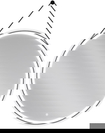 Mexen Reni oglindă de baie iluminată, rotundă 100 cm, LED 6000K, anti-abur, ramă neagră - 9812-100-100-611-70