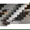 Mexen Hades fürdőszobai fűtőtest 800 x 400 mm, 320 W, fekete - W104-0800-400-00-70