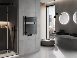 Mexen Hades radiator de baie 800 x 600 mm, 452 W, negru - W104-0800-600-00-70