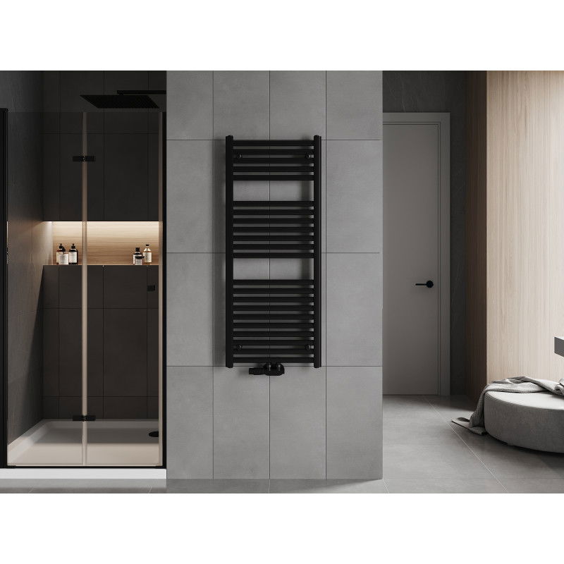 Mexen Hades fürdőszobai radiátor 1200 x 500 mm, 570 W, fekete - W104-1200-500-00-70