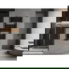 Mexen Hades fürdőszobai radiátor 1200 x 500 mm, 570 W, fekete - W104-1200-500-00-70