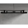 Mexen Hades fürdőszobai radiátor 1200 x 600 mm, 667 W, fekete - W104-1200-600-00-70