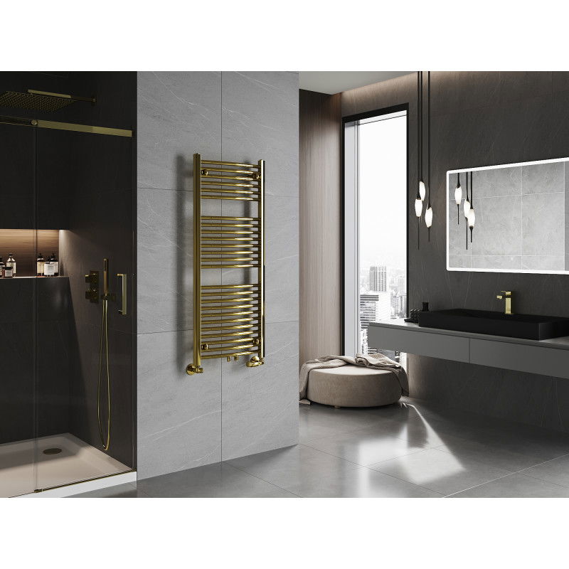 Mexen Ares calorifer pentru baie 1200 x 500 mm, 420 W, auriu - W102-1200-500-00-50