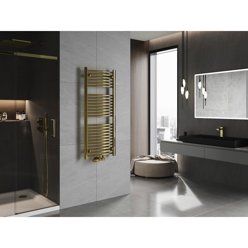 Mexen Ares calorifer pentru baie 1200 x 500 mm, 420 W, auriu - W102-1200-500-00-50