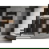 Mexen Hades fürdőszobai radiátor 1500 x 600 mm, 812 W, fekete - W104-1500-600-00-70