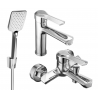 Mexen Sabre R62 fürdőkád készlet, króm - 72103R62-00