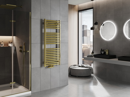 Mexen Hades radiator de baie 1200 x 500 mm, 450 W, auriu - W104-1200-500-00-50