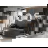 Mexen Hades fürdőszobai radiátor 1800 x 600 mm, 1000 W, fekete - W104-1800-600-00-70