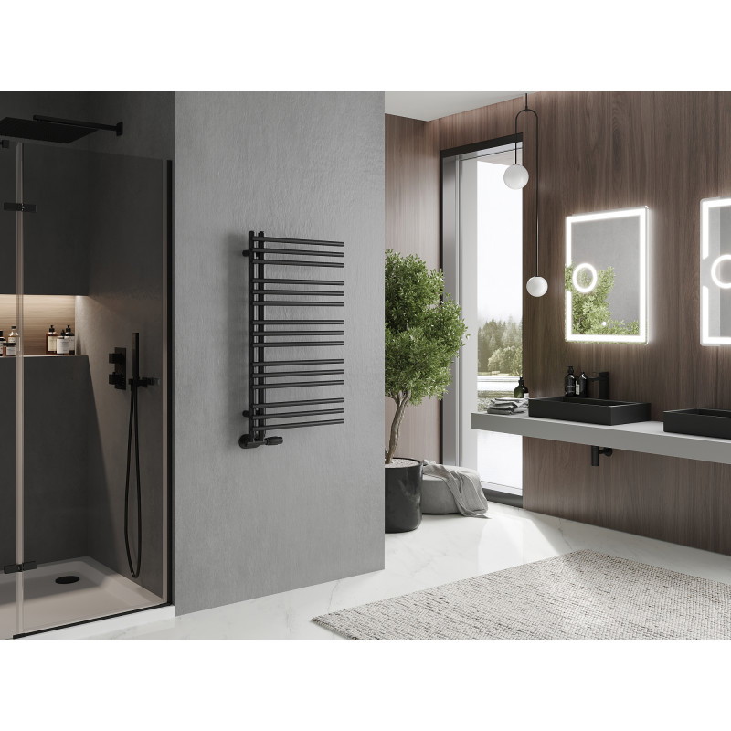 Mexen Neptun radiator decorativ pentru baie 900 x 500 mm, 369 W, negru - W101-0900-500-00-70