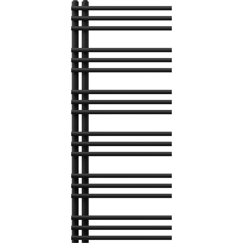 Mexen Neptun radiator decorativ pentru baie 1200 x 500 mm, 456 W, negru - W101-1200-500-00-70