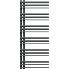 Mexen Neptun dekoratív fürdőszobai radiátor 1200 x 500 mm, 456 W, antracit - W101-1200-500-00-66