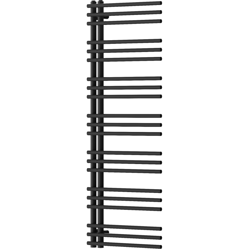 Mexen Neptun dekoratív fürdőszobai radiátor 1400 x 500 mm, 532 W, fekete - W101-1400-500-00-70