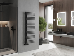Mexen Neptun radiator decorativ de baie 1400 x 500 mm, 532 W, negru - W101-1400-500-00-70