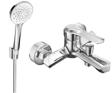 Mexen Sabre R74 fürdőkád csap zuhanykészlettel, króm - 7213R74-00