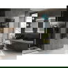 Mexen Helios fürdőszobai radiátor, 1200 x 500 mm, 567 W, fekete - W103-1200-500-00-70