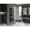Mexen Helios fürdőszobai radiátor 1500 x 500 mm, 676 W, fekete - W103-1500-500-00-70