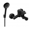 Mexen Sabre R74 baterie de baie cu set de duș, neagră - 7213R74-70
