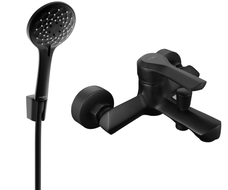Mexen Sabre R74 kád csaptelep zuhanyszettel, fekete - 7213R74-70
