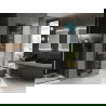 Mexen Helios fürdőszoba radiátor 1800 x 500 mm, 844 W, fekete - W103-1800-500-00-70