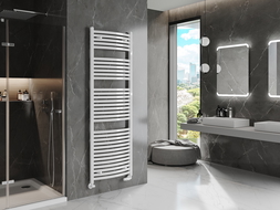 Mexen Helios calorifer baie 1800 x 600 mm, 990 W, alb - W103-1800-600-00-20