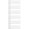 Mexen Neptun radiator de baie 1200 x 500 mm, 456 W, alb - W101-1200-500-00-20
