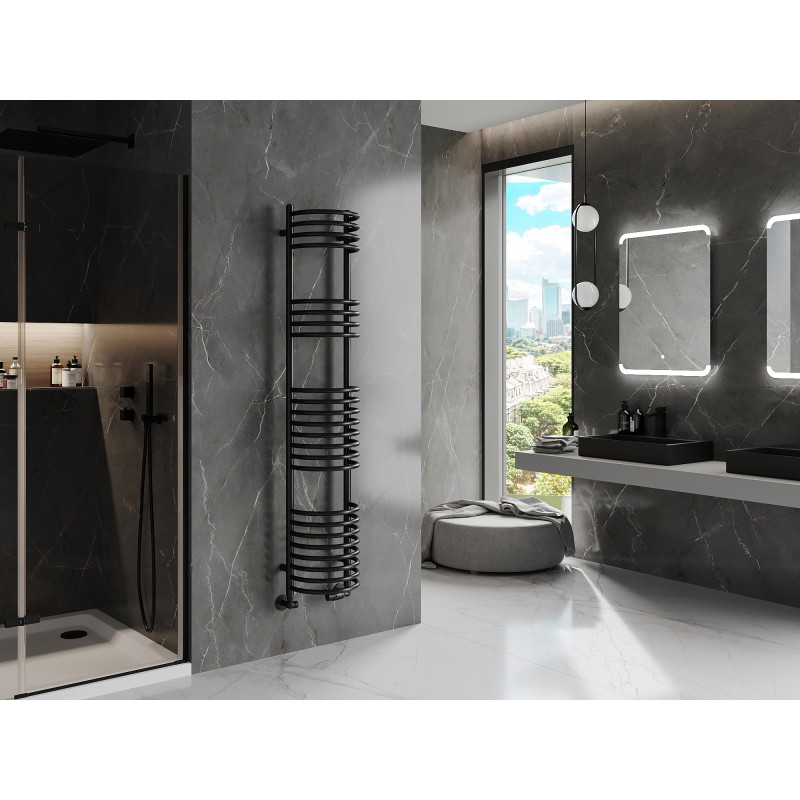 Mexen Eros radiator baie 1600 x 318 mm, 551 W, negru - W112-1600-318-00-70
