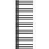 Mexen Neptun radiator decorativ de baie 1400 x 500 mm, 532 W, negru - W101-1400-500-00-70