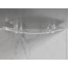 Radiator de baie Mexen Helios 800 x 600 mm, 448 W, alb - W103-0800-600-00-20