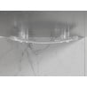 Mexen Helios fürdőszobai radiátor 1800 x 500 mm, 844 W, fehér - W103-1800-500-00-20