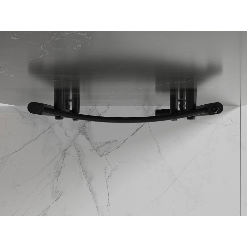 Mexen Helios fürdőszobai radiátor 1800 x 500 mm, 844 W, fekete - W103-1800-500-00-70