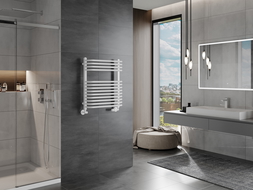 Mexen Apollo fürdőszobai radiátor 660 x 550 mm, 386 W, fehér - W117-0660-550-00-20