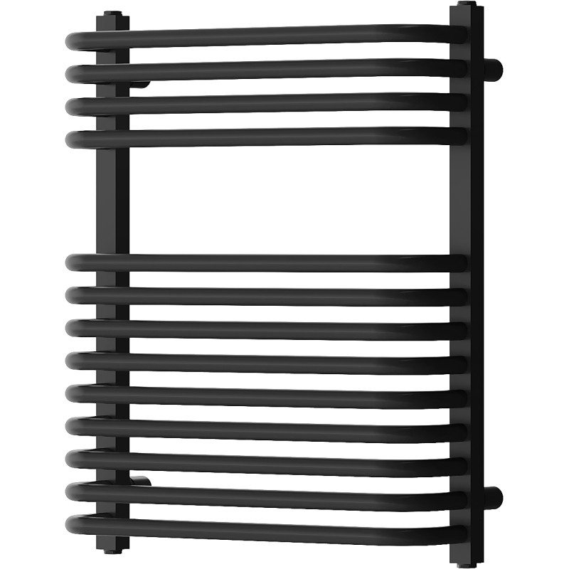 Mexen Apollo 660 x 550 mm-es fürdőszobai radiátor, 386 W, fekete - W117-0660-550-00-70