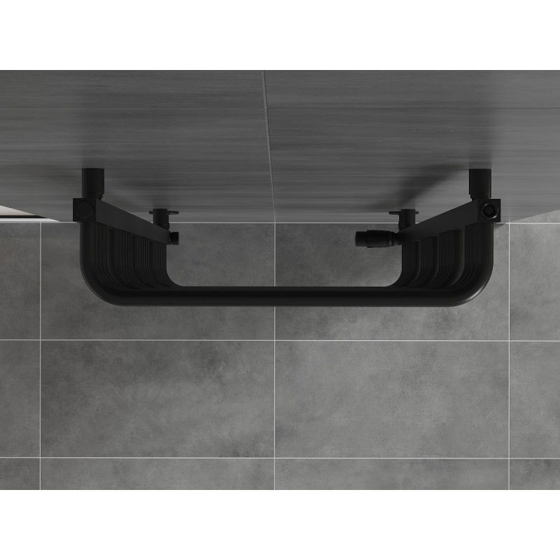 Mexen Apollo radiator baie 660 x 550 mm, 386 W, negru - W117-0660-550-00-70