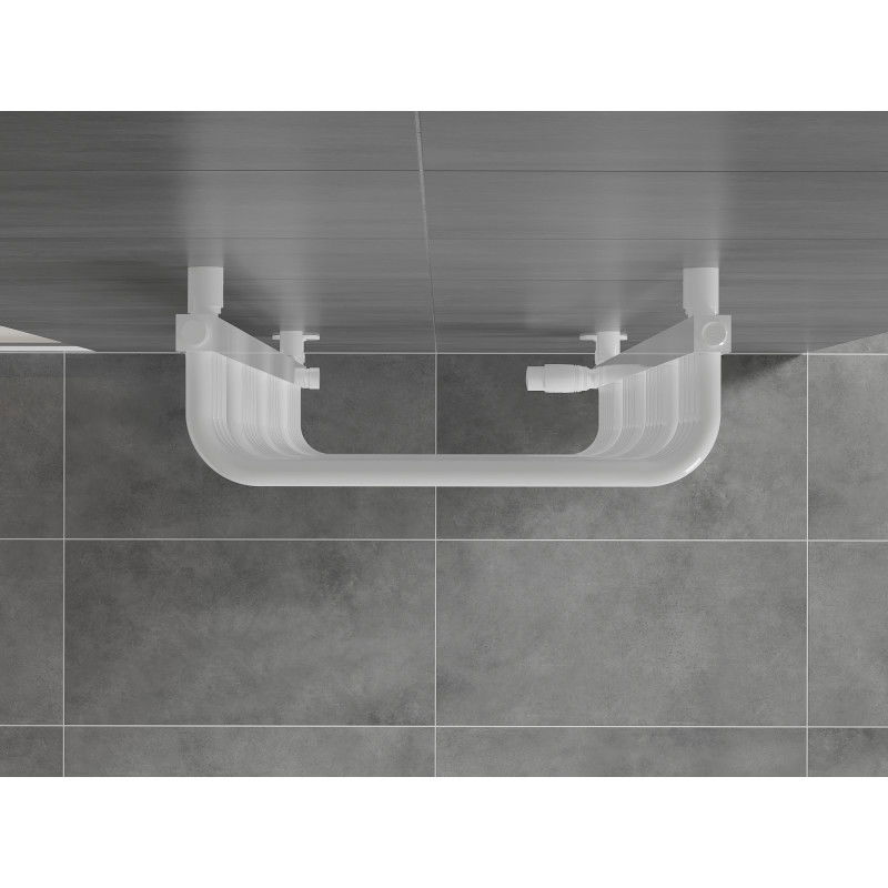 Mexen Apollo fürdőszobai radiátor 860 x 450 mm, 424 W, fehér - W117-0860-450-00-20