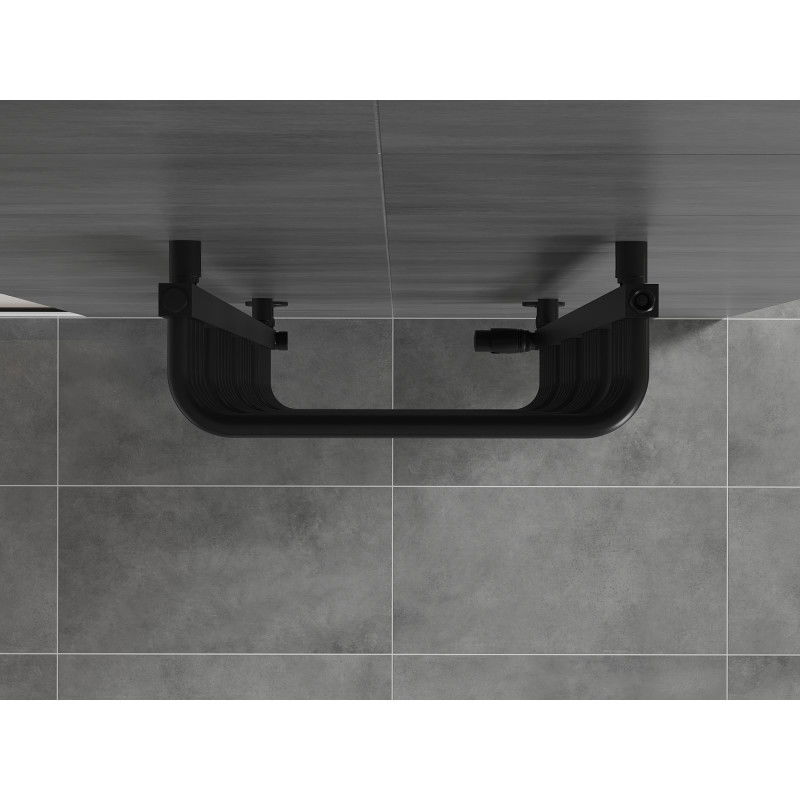 Mexen Apollo radiator pentru baie 860 x 450 mm, 424 W, negru - W117-0860-450-00-70