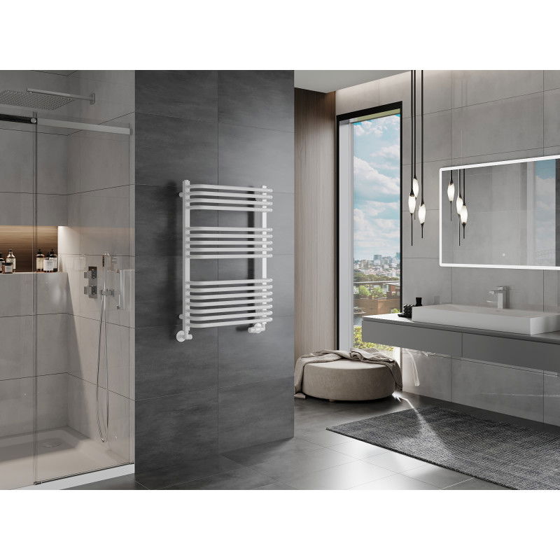 Mexen Apollo fürdőszobai radiátor 860 x 550 mm, 481 W, fehér - W117-0860-550-00-20