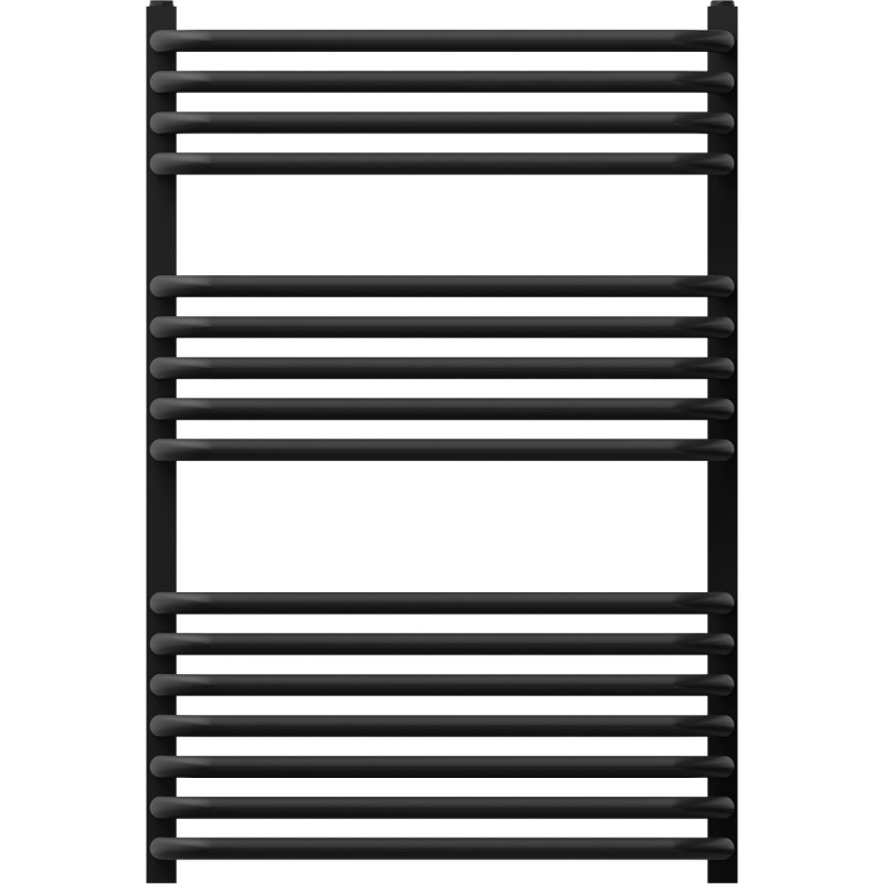 Mexen Apollo 860 x 550 mm-es fürdőszobai radiátor, 481 W, fekete - W117-0860-550-00-70